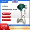 Medidor de Vazão Vortex para Ar, Líquido, Gás, Vapor, Medidor de Vazão para Tubulação de Ar Comprimido, Personalizado para Alta Temperatura e Grande Vazão