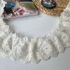 13cm Algodón Bordado Encaje Accesorios Dobladillo de Falda Puños Algodón Lo Paraguas Hecho a Mano Material de Bricolaje Venta al por Mayor