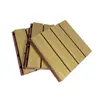 Fabricante de Painéis de Madeira Absorventes de Som Decoração de Teto e Parede Retardante de Chama Interior à Prova de Fogo Painéis de Isolamento Acústico para Parede Materiais Absorventes de Som Atacado