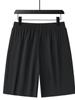 Pantalones cortos de seda de hielo de verano para hombre, finos, sueltos, informales, elásticos, deportivos, para exteriores, de secado rápido, ligeros y transpirables.