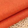 Cojín de sofá de tela de lino sintético acolchado liso, almohada de tela, tela de sofá al por mayor