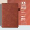 Libreta Estilo Casual A5 Cuero Suave de Alta Gama Libreta de Oficina Empresarial Personalizable Set de Caja de Regalo