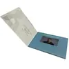 Tarjetas de felicitación de video de papel hechas a mano, simples y modernas, con un toque de alta gama, folleto promocional cultural personalizado y expositor de tarjetas de felicitación