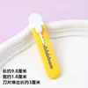 Mini Estilete Pequeno Design Fofo e Simples, Portátil para Abrir Pacotes, Papelaria Feminina, Estilete para Cortar Papel