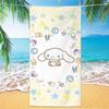 Toalha de Banho de Desenho Animado Cachorro Canela Absorvente Microfibra Toalha de Praia Toalha de Banho Infantil Toalha de Praia Grande Envoltório Manta