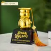 Troféu de Metal Elegante Transfronteiriço Criativo Funcionário Destaque Reunião Anual Personalizado Estrela de Cinco Pontas Coroa Cristal Troféu Medalha
