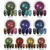 Nuevo polvo de espejo mágico para uñas transfronterizo polvo de brillo polvo universal blanco porcelana ojo de gato polvo de espejo espato magnético brillante