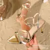 Novas Sandálias para Uso ao Ar Livre Primavera/Verão 2026, Sandálias Salto Agulha Bico Fino, Sandálias Femininas Sexy com Tiras Cruzadas, Sandálias de Salto Alto da Moda
