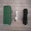 Al por mayor de fábrica transfronterizo zoom mini linterna sk68 linterna portátil lámpara con clip para bolígrafo