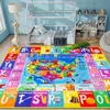 Tapete Mapa de Trânsito Infantil Transfronteiriço Desenho Animado Tapete de Engatinhar Sala de Estar de Casa Jardim de Infância Educação Infantil Tapete de Jogo