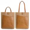 Bolsa para Computadora de Mano de Papel Kraft Lavado Yoely de Invierno 2024 Bolsa de Papel Dupont Gran Capacidad para Llevar