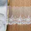 Encaje de Malla, Encaje de Seda de Leche para Accesorios del Hogar, Bordado de Lunares, Adorno de Falda Lolita, Encaje Bordado