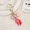 Llavero Colgante de Concha Estrella de Mar Caracola Popular de Venta Caliente Transfronterizo Colgante para Bolso Creativo Colgante para Mochila de Estudiante Marino