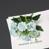 6 Cabezas de Flores de Crisantemo Artificiales Hechas de Tela de Seda, Adecuadas para Decoración del Hogar, Adornos de Mesa de Café, Decoración de Hotel y Arreglos de Boda, para Uso Transfronterizo
