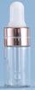 Transfronteiriço em estoque 1 ml2ml3ml5ml frasco conta-gotas de vidro transparente frasco de óleo essencial frasco de óleo essencial frasco de amostra frasco de teste engarrafamento