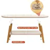 Mesa de Centro para Sala de Estar, Adequada para Apartamentos Pequenos e Casas Alugadas, Mesa Simples, Novo Modelo 2026, Mesa de Chá de Alta Qualidade, Mesa Lateral para Varanda