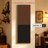 Pegatina Magnética para Refrigerador Estilo Retro Tablero de Almacenamiento para Recibidor Colgante de Pared Pintura Pared de Fondo para Sala de Estar Decoración de Pared de Fotos DIY