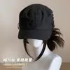 2026 Nuevo Modelo Sombrero Ecuestre de Copa Plana para Circunferencia de Cabeza Grande, Ligero, Secado Rápido Gorra de Boina, Gorra con Visera Protectora Solar, Talla Grande