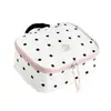 Set de Bolsas de Almacenamiento para Viaje Estilo Coreano con Lunares Gran Capacidad Organizador de Maleta Ropa Ropa Interior Portátil Maquillaje Artículos de Tocador