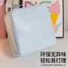 Bolsa de Maquillaje de Nuevo Estilo, Plegable, con Asa Reforzada, Apertura Lateral, Gran Capacidad, Sin Olores, Fácil de Cuidar, Bolsa de Almacenamiento para Cosméticos de Viaje
