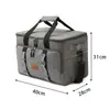 Bolsa de Picnic al Aire Libre de Venta Caliente Transfronteriza Gran Capacidad 35L Bolsa Térmica Bolsa Térmica Se Puede Llevar al Hombro y Bandolera Bolsa de Cosméticos