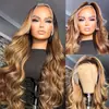Peluca de Comercio Exterior Moda Europea y Americana Frontal con Encaje Tope Color Piano Cabello Rizado Ondulado Grande África Caliente Frontal con Encaje