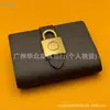 Carteira Estilo Transfronteiriço, Nova Bolsa de Luxo, Porta-Moedas com Fecho de Couro Multifuncional, Bolsa de Mão Fashion e Versátil