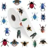 500 adesivos/rolo, adesivos fofos de insetos de desenho animado, padrões criativos de joaninhas de sete pontos, adesivos criativos de DIY para crianças