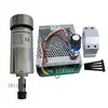 Motor de husillo eléctrico refrigerado por aire de alta velocidad 300W 48V para PCB Accesorios para máquina de grabado pequeña de CC para bricolaje