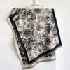 Bufanda Nueva de Estilo Chino Floral de Cachemira Sintética para Mujer Otoño Invierno Jacquard de Doble Cara Chal Grueso Cálido Ropa Exterior Retro Calentador de Cuello