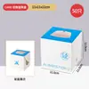 Caja Desechable para Pastel de Cumpleaños Cuadrada de 46 pulgadas Caja de Empaque para Hornear Bolsa Aislante para Llevar Cubiertos Plato Vajilla
