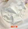 Calcinhas Femininas Antibacterianas de Algodão Puro Grau A, 40 Fios, Cintura Média, Confortáveis e Macias, Feitas de Algodão de Xinjiang, Adequadas para Meninas Jovens
