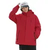 Chaqueta Tres en Uno Estilo Bai Xihe para Hombre Senderismo Camping Impermeable Casual Dos Piezas Chaqueta para Mujer Compra Grupal Estampado