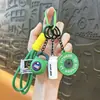 Llavero Colgante Mancuerna Serie Fitness Deportivo Colgante de Llave de Silicona Dopamina Accesorios para Bolsos Venta al por Mayor