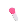 Venta al por mayor de fábrica Esponja Multifuncional de Silicona Transparente Jelly de Alta Densidad para Polvo BB Cream Base, Doble Uso Seco y Húmedo