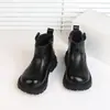 Botas Martin de Capa Única Estilo Retro Británico para Niños 2026 Nuevas Llegadas de Otoño Unisex Casual Suela Suave Antideslizantes Botas Cortas