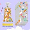 Bolsas de Dulces de Pascua Transfronterizas Originales Bolsas Planas de Opp Conejo Huevo Snacks Galletas Regalos Bolsas de Venta Caliente Transfronterizas