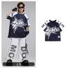Ropa Hip-Hop Infantil con Candado, Trajes Holgados de Moda y Geniales para Niños, Ropa de Verano para Actuaciones de Waacking para Niñas