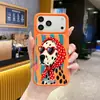 Funda para iPhone 18 Pro con diseño personalizado de perro rayado y con manchas, de flocado y silicona líquida, apta para la piel, para Apple 15
