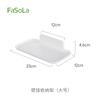 Fasola Estante de Almacenamiento para Baño Estante Colgante de Pared Sin Perforaciones Tablero de Almacenamiento para Lavabo Estante de Almacenamiento Colgante de Pared Plegable
