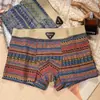 Múltiples Paquetes de Calzoncillos tipo Bóxer para Hombre con Estampados de Estilo Étnico Retro, Delgados, Sueltos, Transpirables, Ropa Interior Deportiva Estilo Americano
