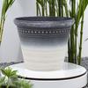 Vasos de Flores de Plástico com Gradiente Estilo Retrô Transfronteiriços para Suculentas Internas e Externas Estilo Escandinavo Fornecidos Diretamente da Fábrica