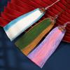 Aretes Colgantes con Borla de Cloisonné Flor de Amor Mariposa Joyería para Colgar DIY Hecho a Mano Colgante de Alto Nivel Accesorios de Cierre de Presión Hanfu Cheongsam