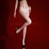 Medias Sexy de Pico Gigante Jinxiang con Masaje de Gelatina 912 Agujas Sin Costuras Sin Cintura Entrepierna Invisible de Alta Densidad Brillo Aurora para Hombres