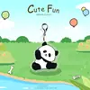Gatinhos e Cachorros Fofos de Desenho Animado Pingente de Acrílico DIY Boneca Chaveiro de Animal Acessórios para Zíper de Bolsa Roupas