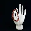 Pulsera de grava pulida de piedra bruta de cristal natural, pulsera de cuentas irregulares, joyería DIY transfronteriza, venta al por mayor de gran demanda transfronteriza