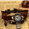 Relojes de Moda Retro de Exportación Europea y Americana Venta Directa de Fábrica Relojes con Pulsera de Cuero Genuino Relojes con Pulsera de Piel de Vaca Venta al por Mayor
