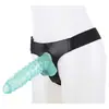 F149 Triángulo Usando Puntos de Ola Coloridos Usando Pantalones de Cuero Cúpula de Maíz de Simulación con Protuberancias Más Estimulante Productos del Mismo Sexo