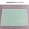 En stock de fábrica Venta Caliente PVC Caucho Suave Tapete para Barra Tapete Drenante Tapete Antideslizante para Escritorio Posavasos Estilo Americano Tapete para Barra con Borde Blanco