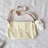 Bolsa Grande para Estudiantes Hombres y Mujeres Bolso Cruzado de Lona ins Bolso Cruzado Pequeño Casual para Mujeres Nuevo 2023 Bolso de Hombro Estilo Coreano